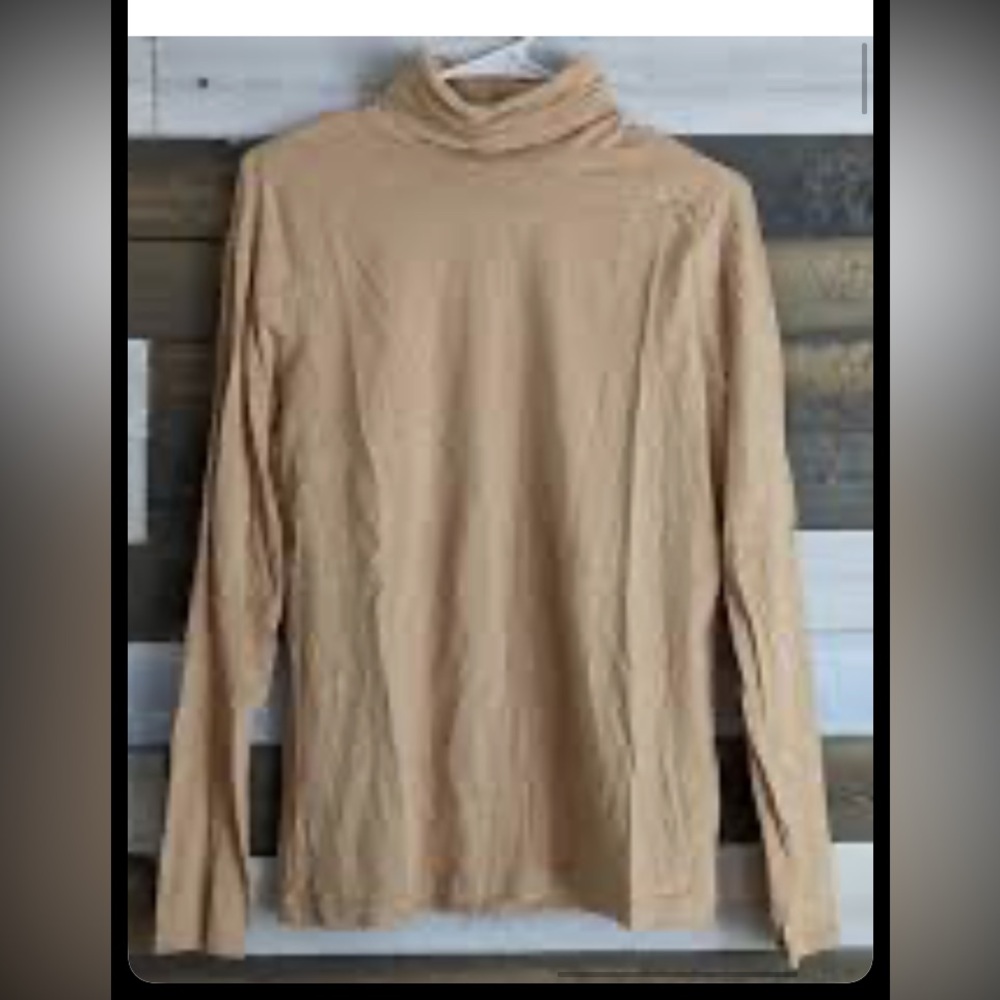 WinterSilks Cream Cowl Neck Sweater